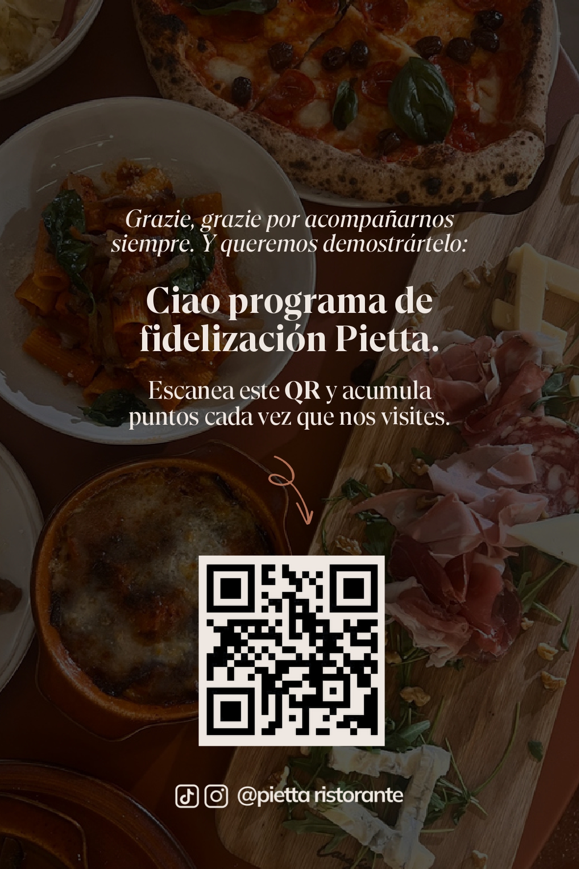 Primer aniversario de Pietta