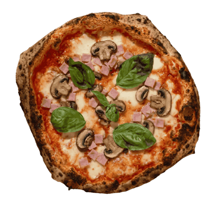 pizza Cotto e funghi