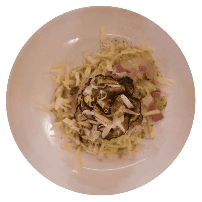 plato de pasta italiana en Granada